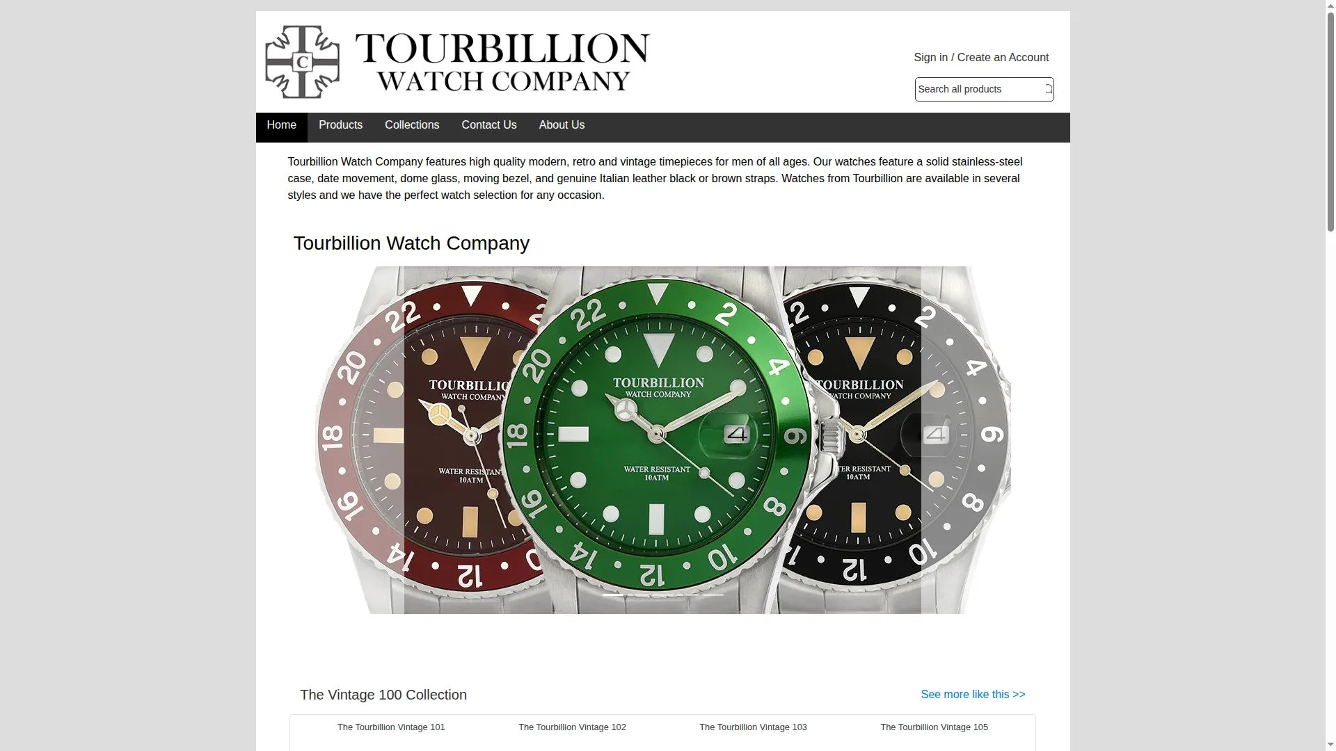 Tourbillionwatchcompany.com