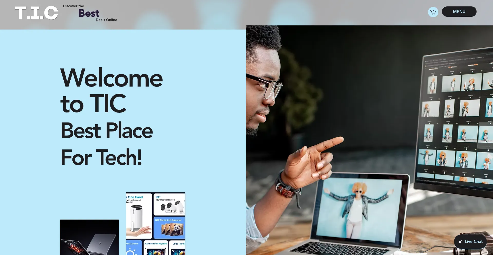 Website screenshot of Towniscool.com