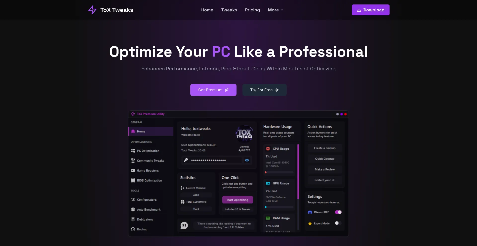 Toxtweaks.com 安全可靠吗？