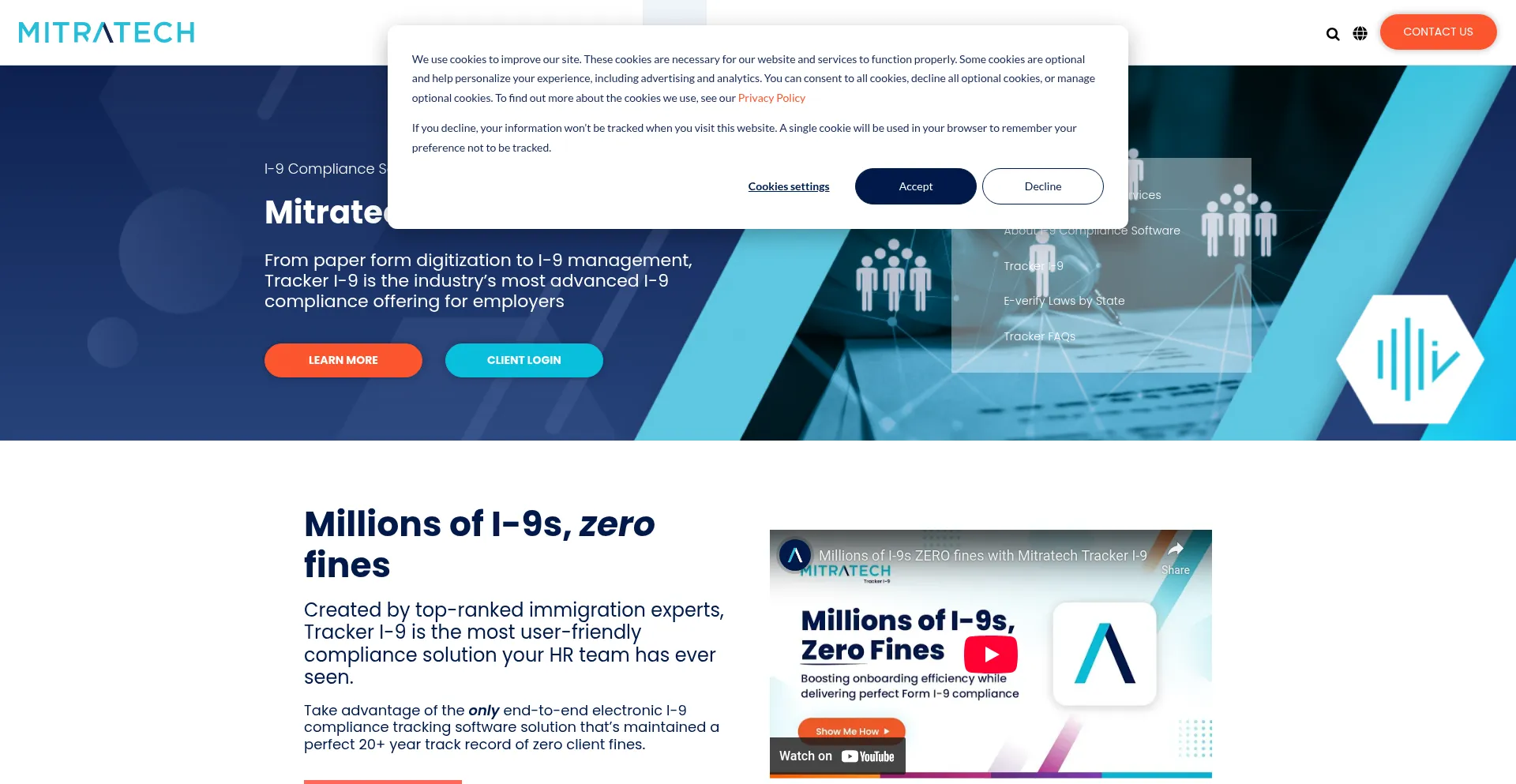 Trackercorp.com Screenshot