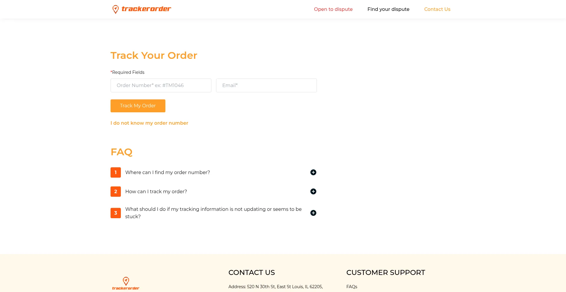 Trackerorder.com 安全可靠吗？
