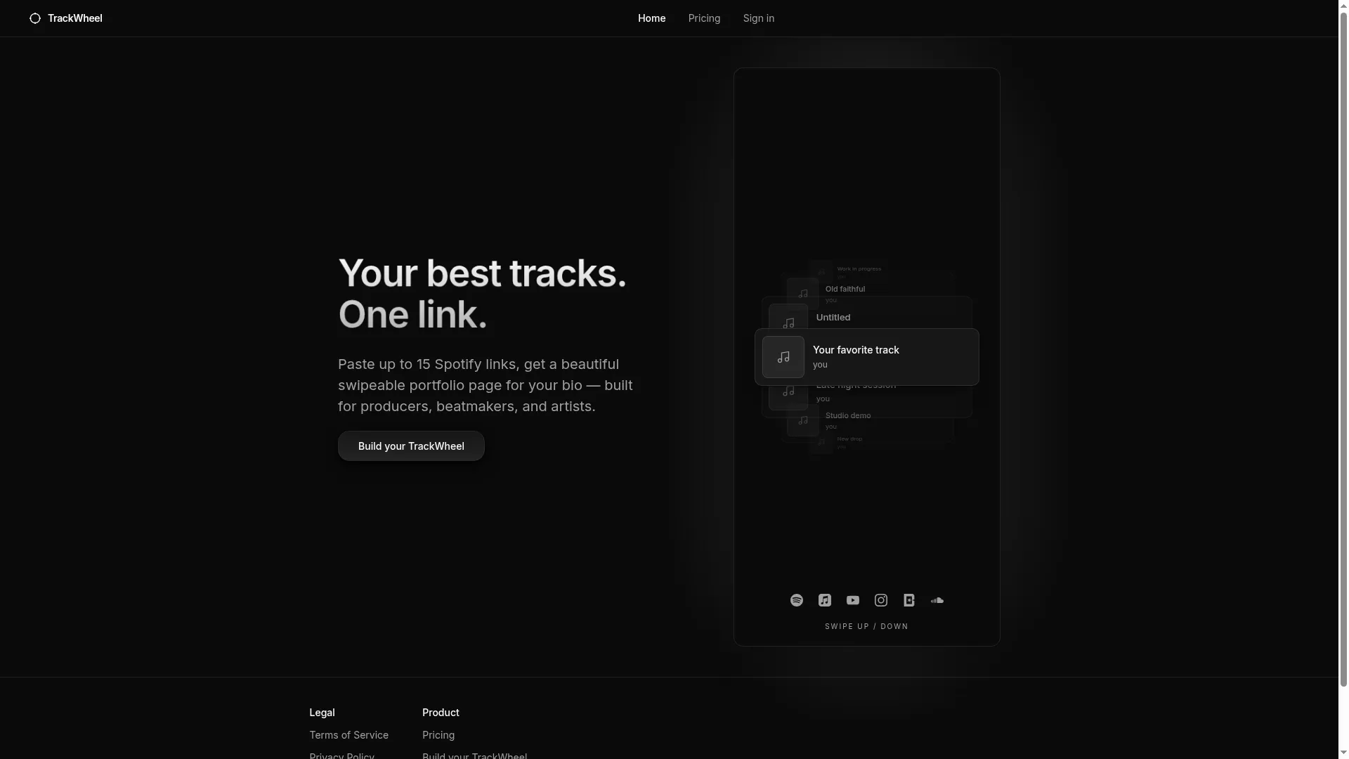 Trackwheel.live