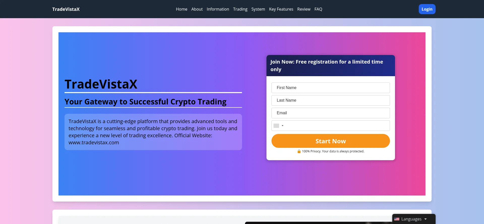 Tradevistax.com