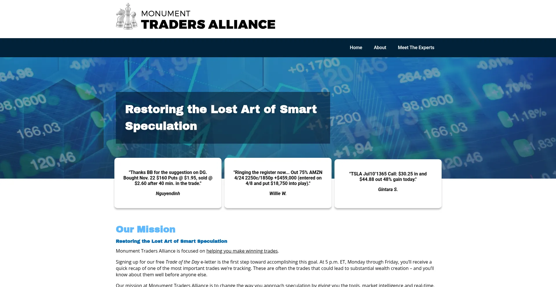 Tradewithmonumenttradersalliance.com