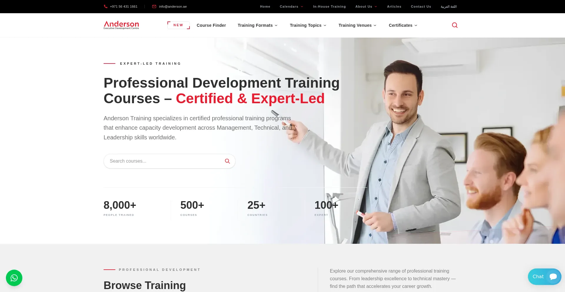 Trainingandersn11.com