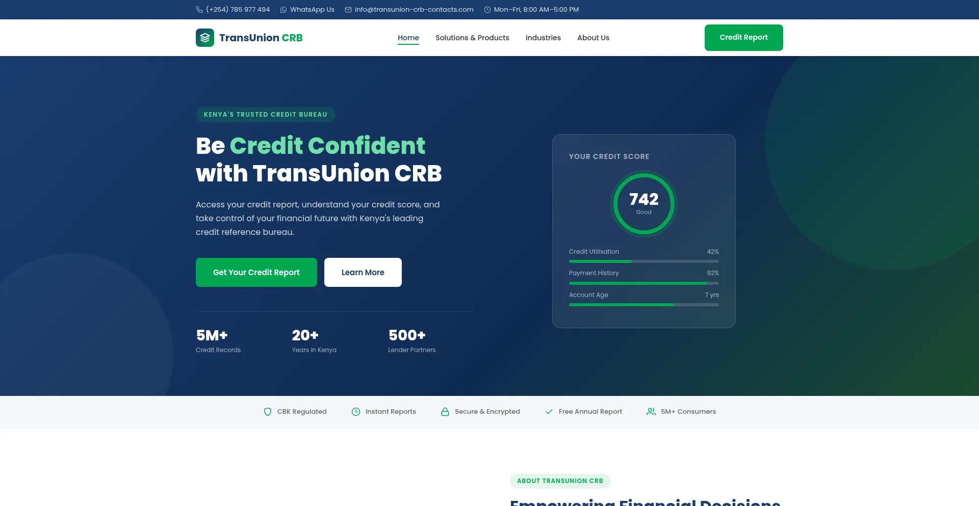 Transunion-crb-contacts.com