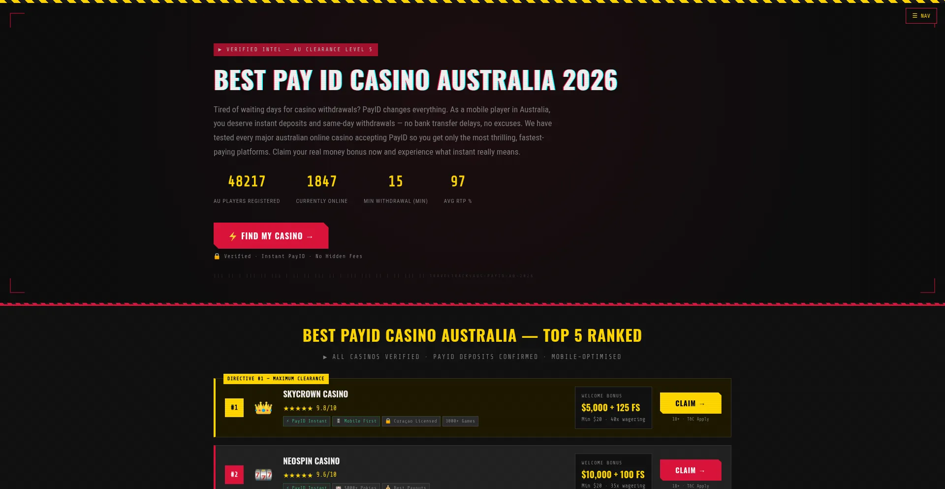 Traveltracksaus.com