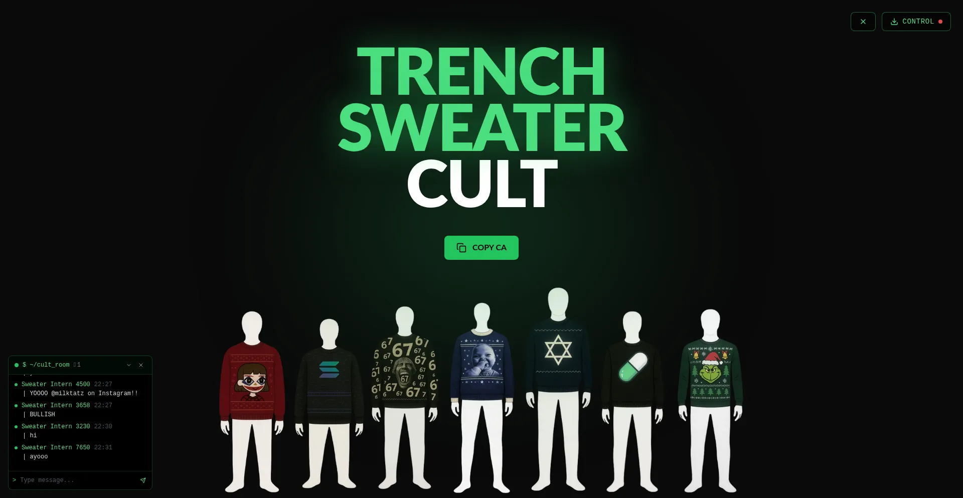 Trenchsweater.com