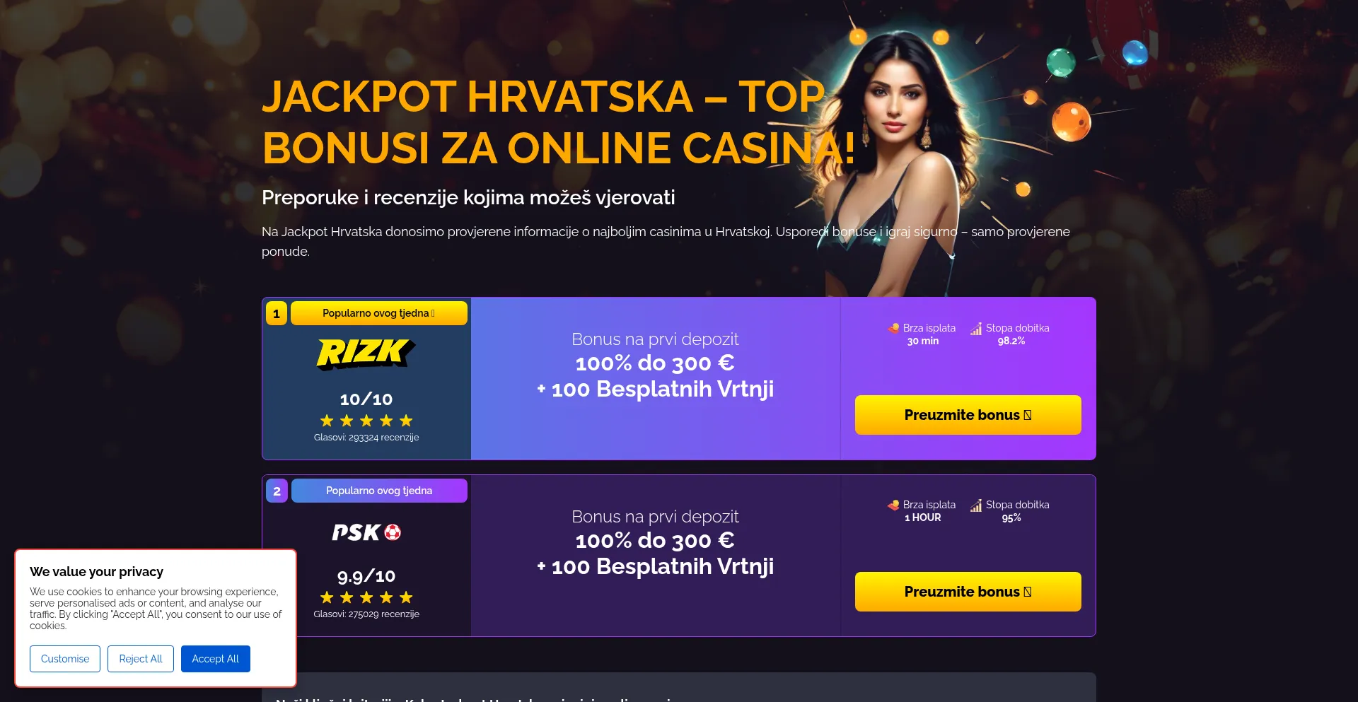 Website screenshot of Tribeleon.com