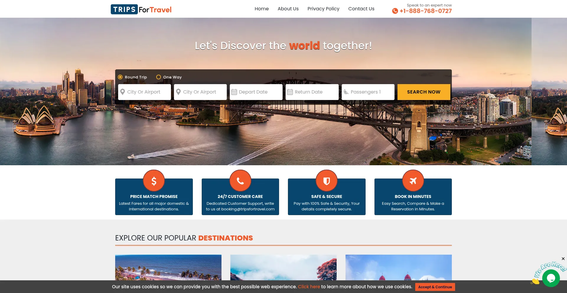 Tripsfortravel.com 安全可靠吗？