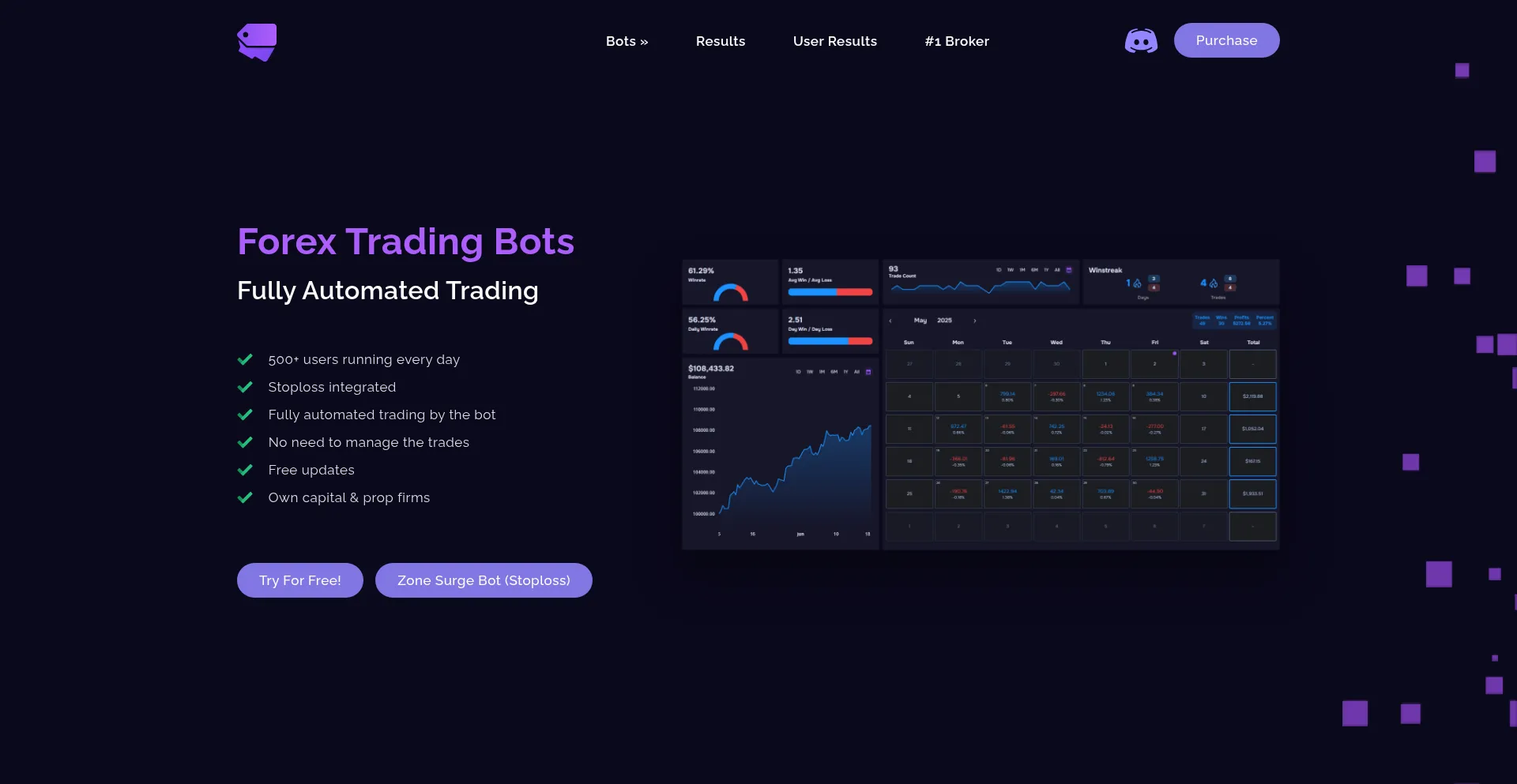 Website screenshot of Trirexio.com