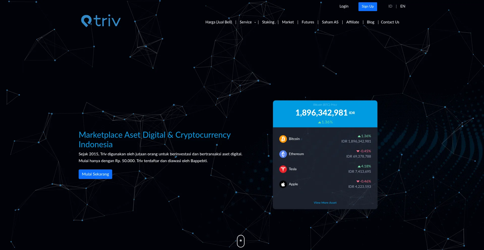 Triv.co.id Screenshot