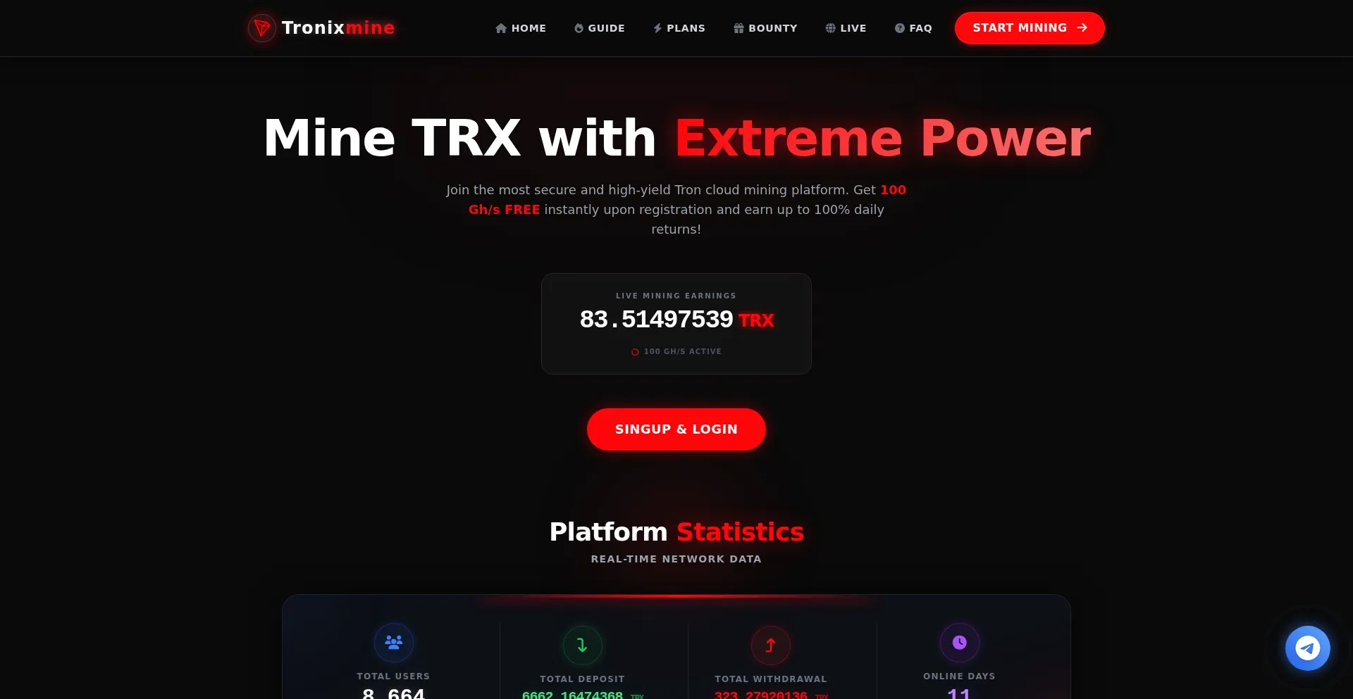 Tronixmine.fun