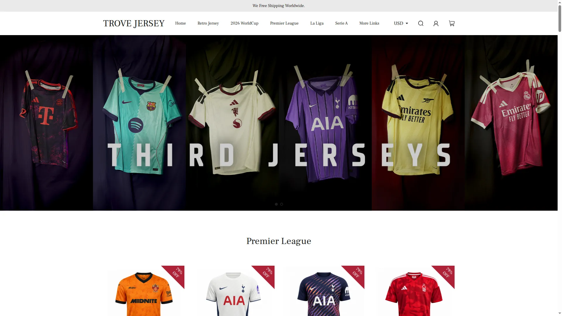 Trovejersey.com