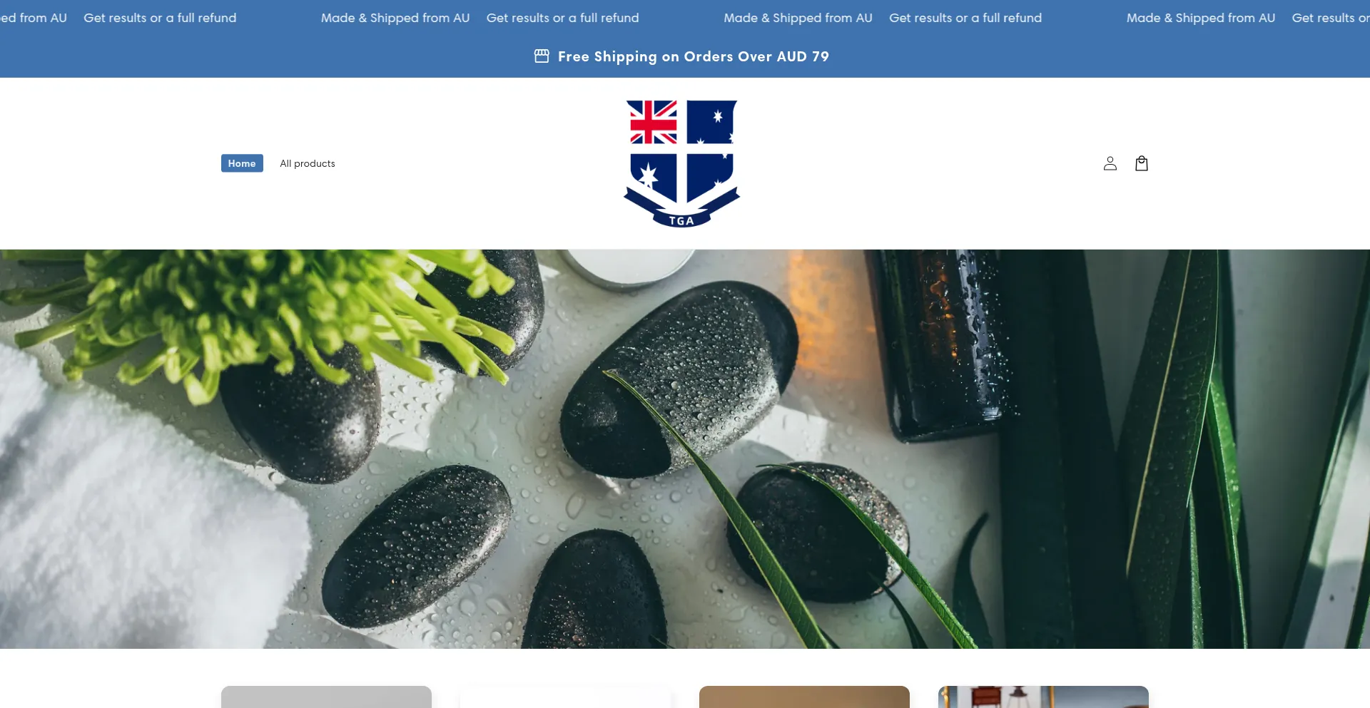 Website screenshot of Trovira.online