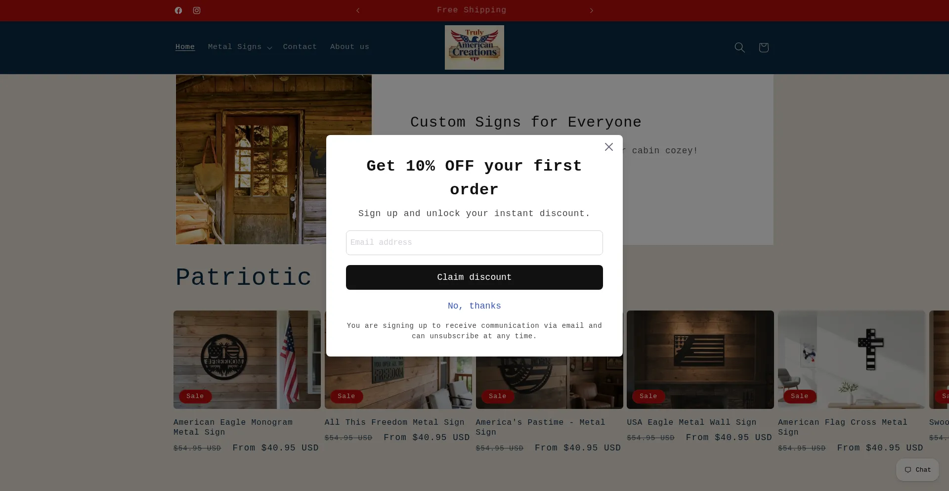 Trulyamericancreations.com