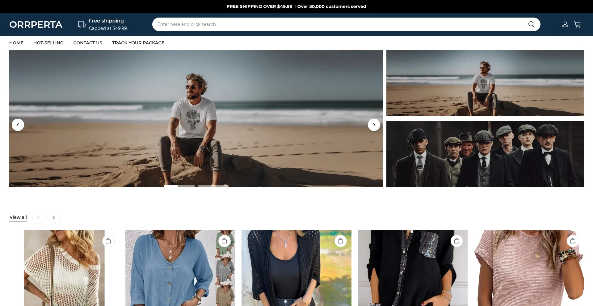 Website screenshot of Trumyp.com