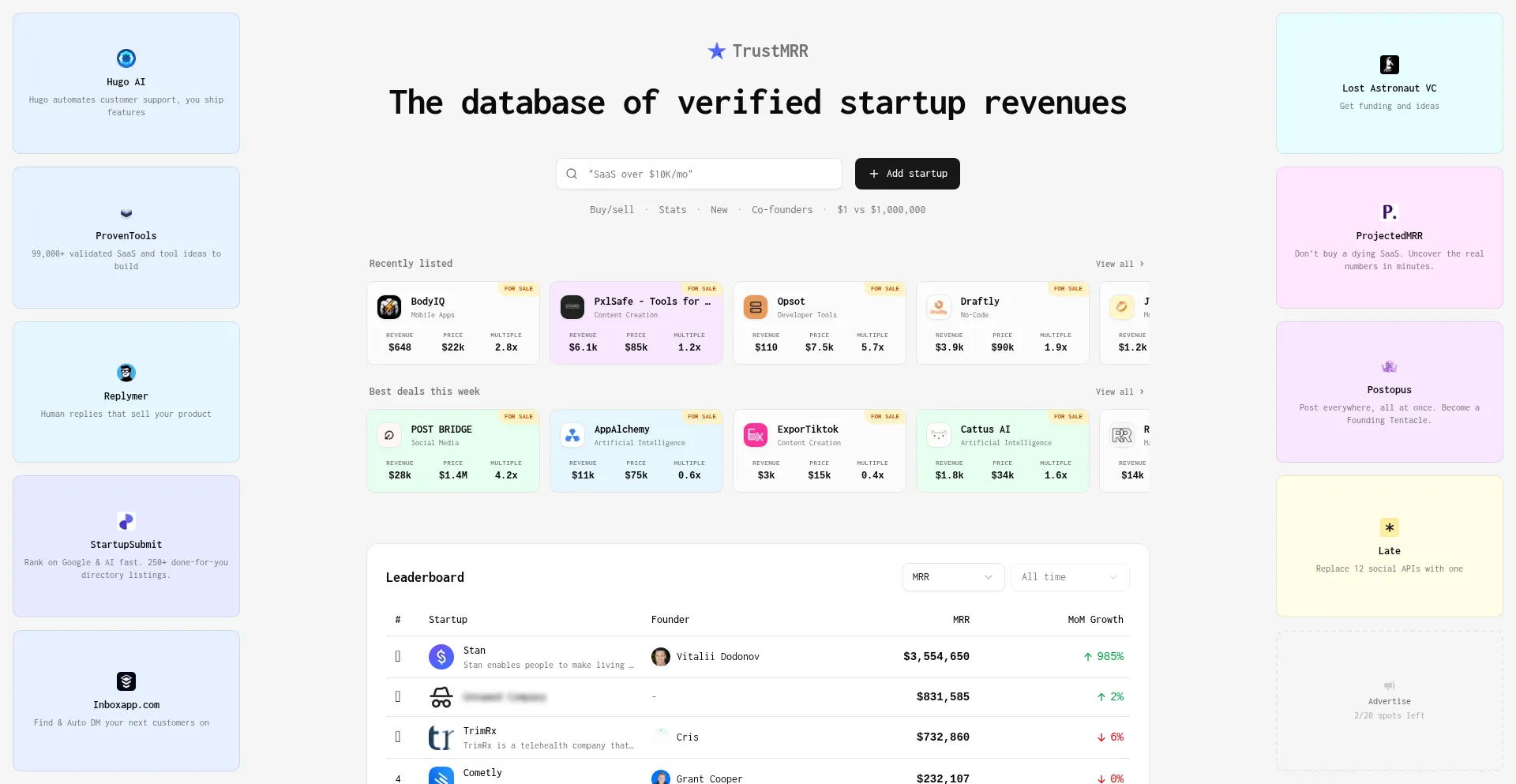 Trustmrr.com