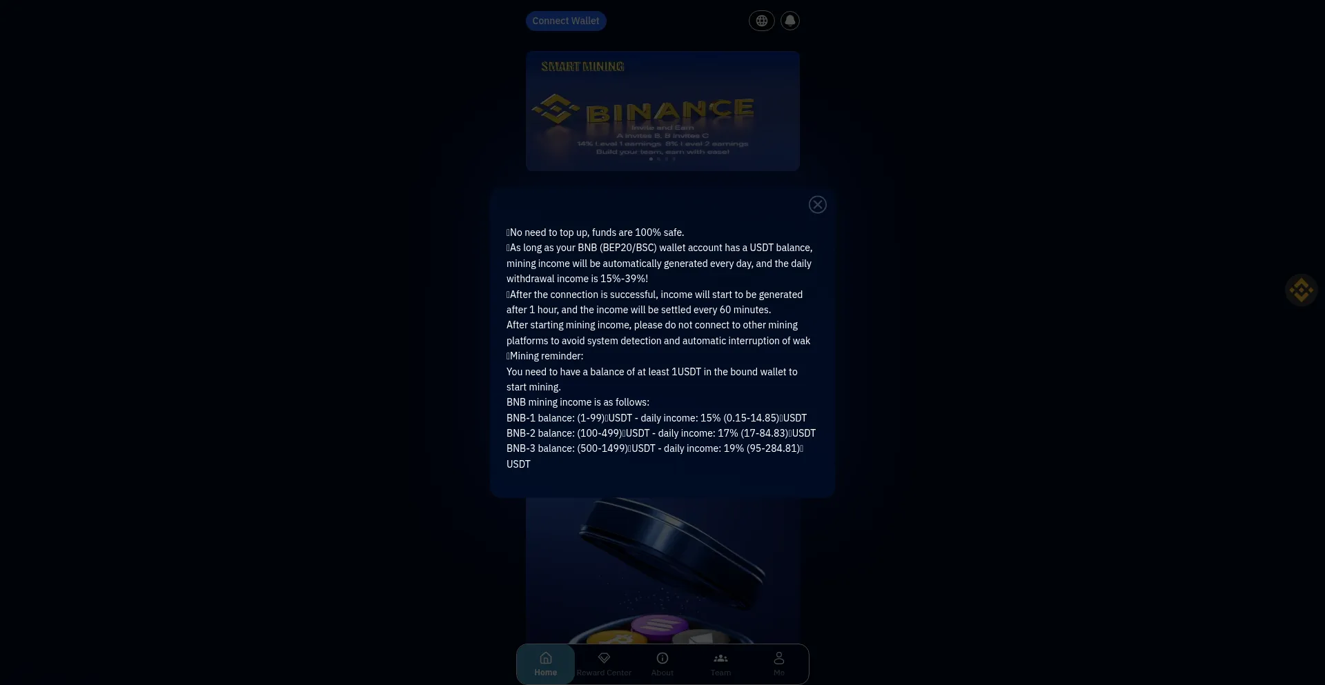 Website screenshot of Trustwallet6.com