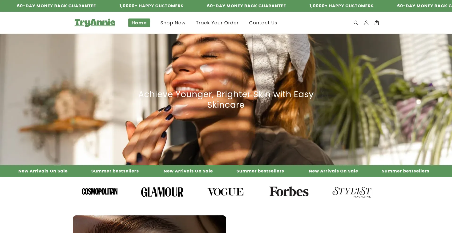 Tryannie.com Screenshot