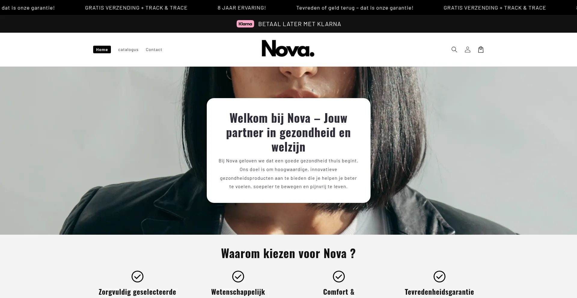 Trynovalab.com Screenshot