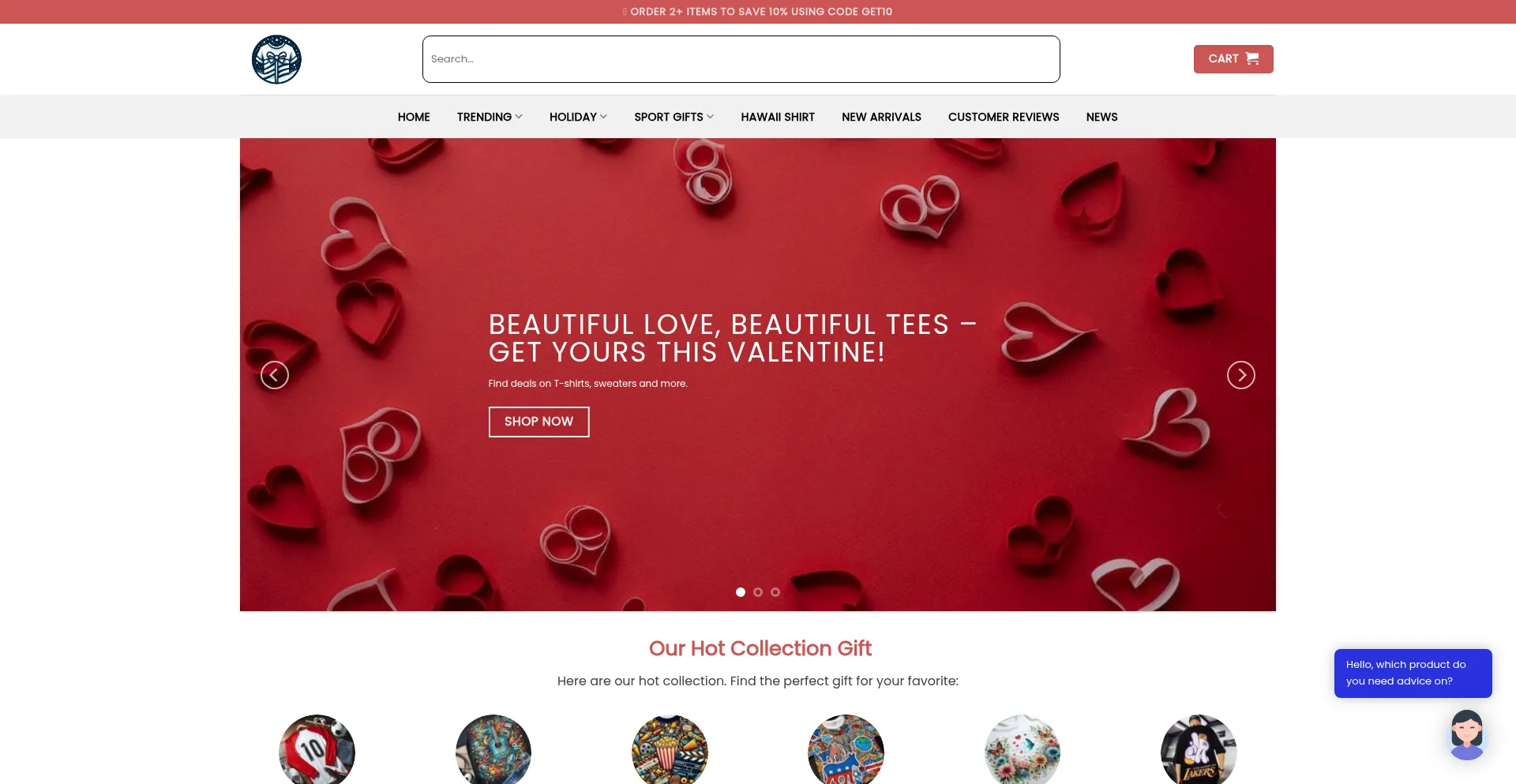 Website screenshot of Tshirtmeng.com