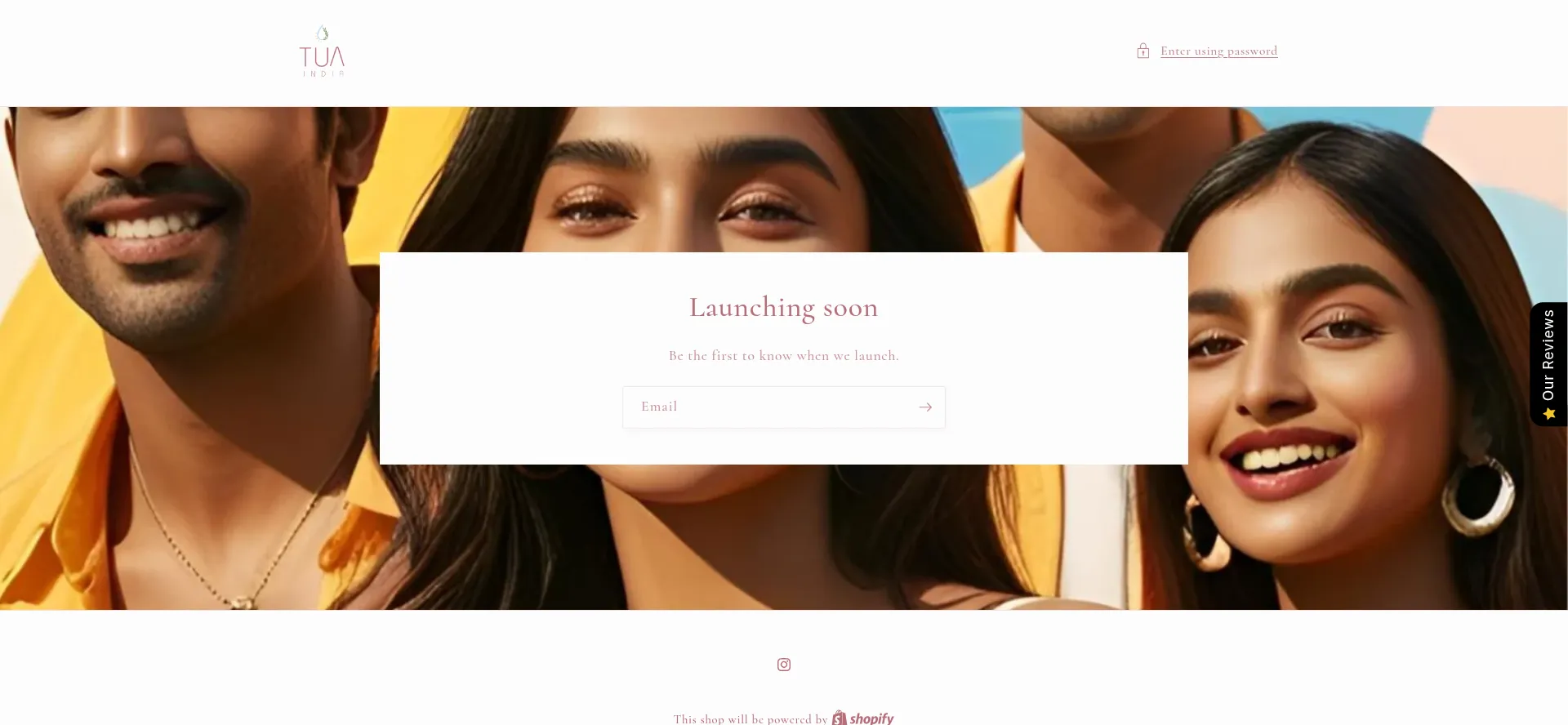 Website screenshot of Tuaindia.com