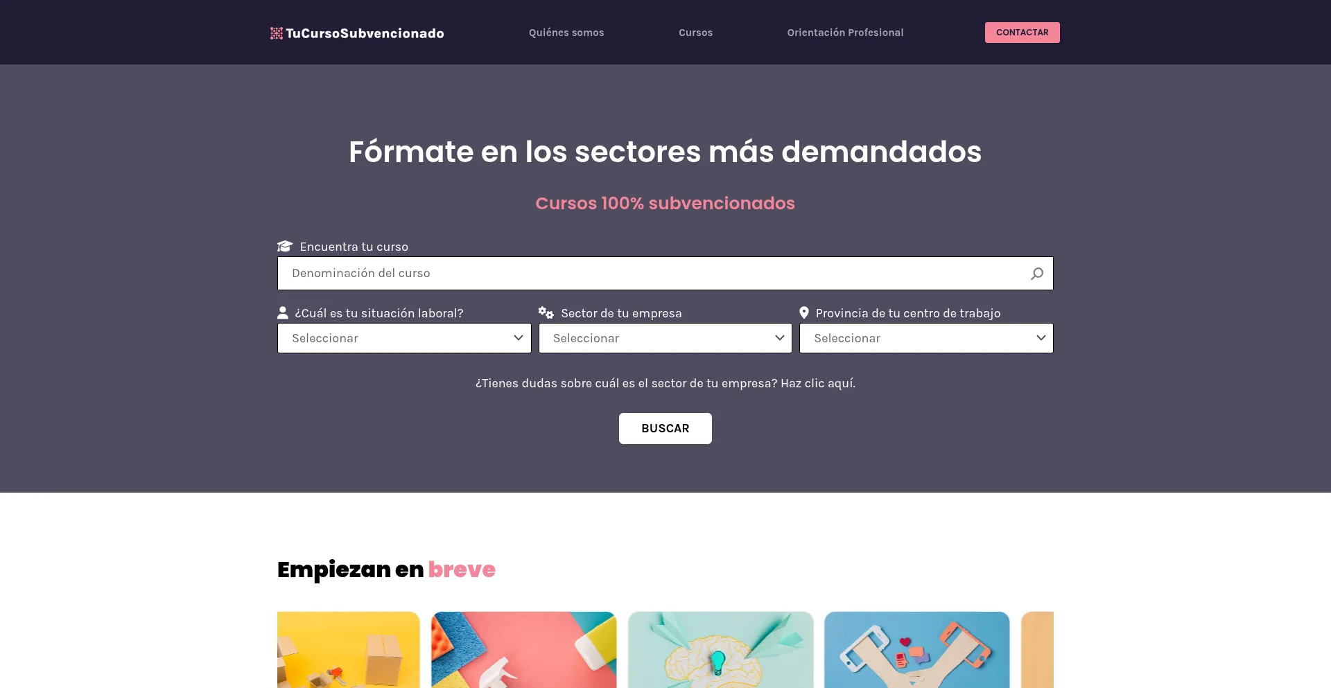 Tucursosubvencionado.com