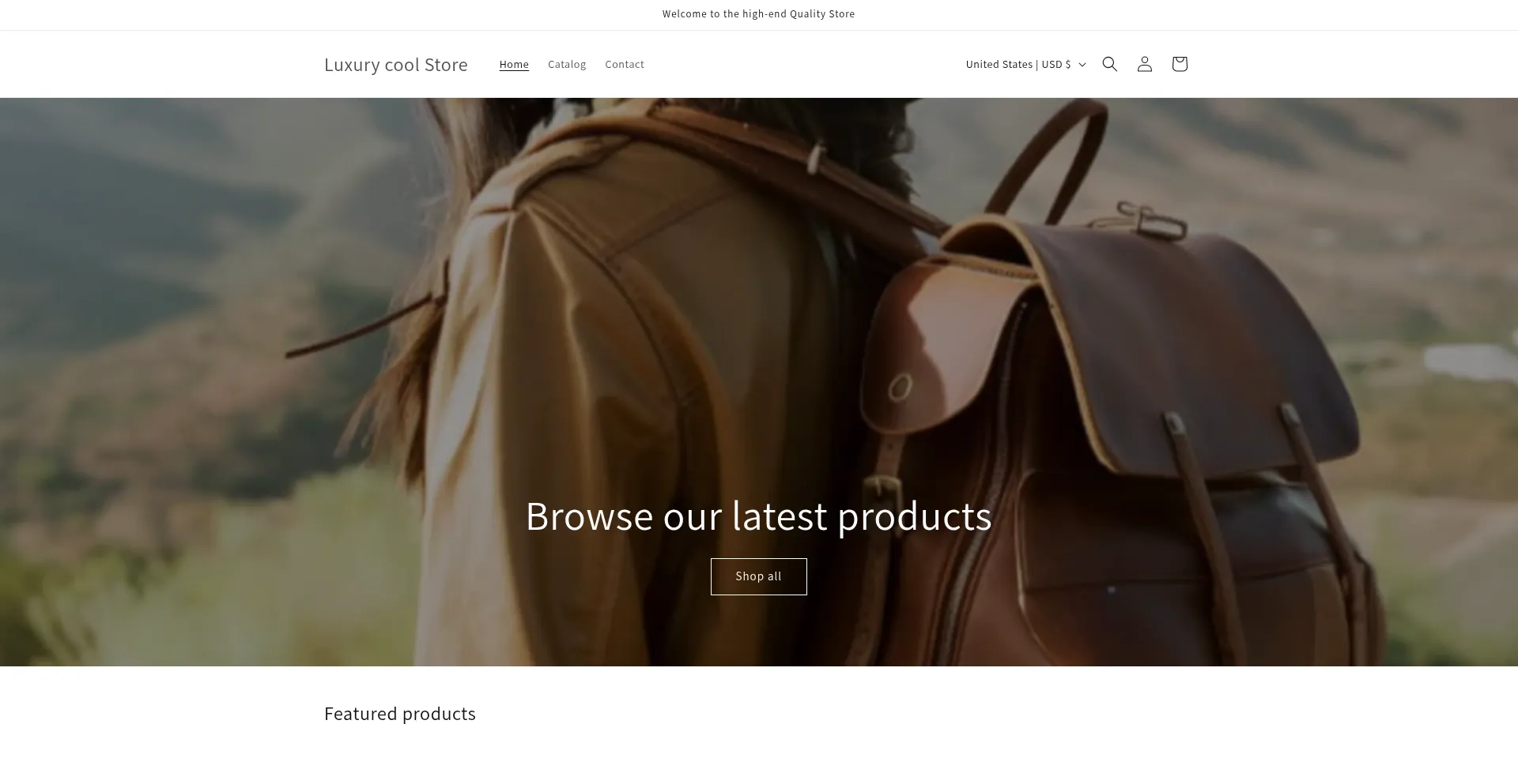 Website screenshot of Tumibao.com