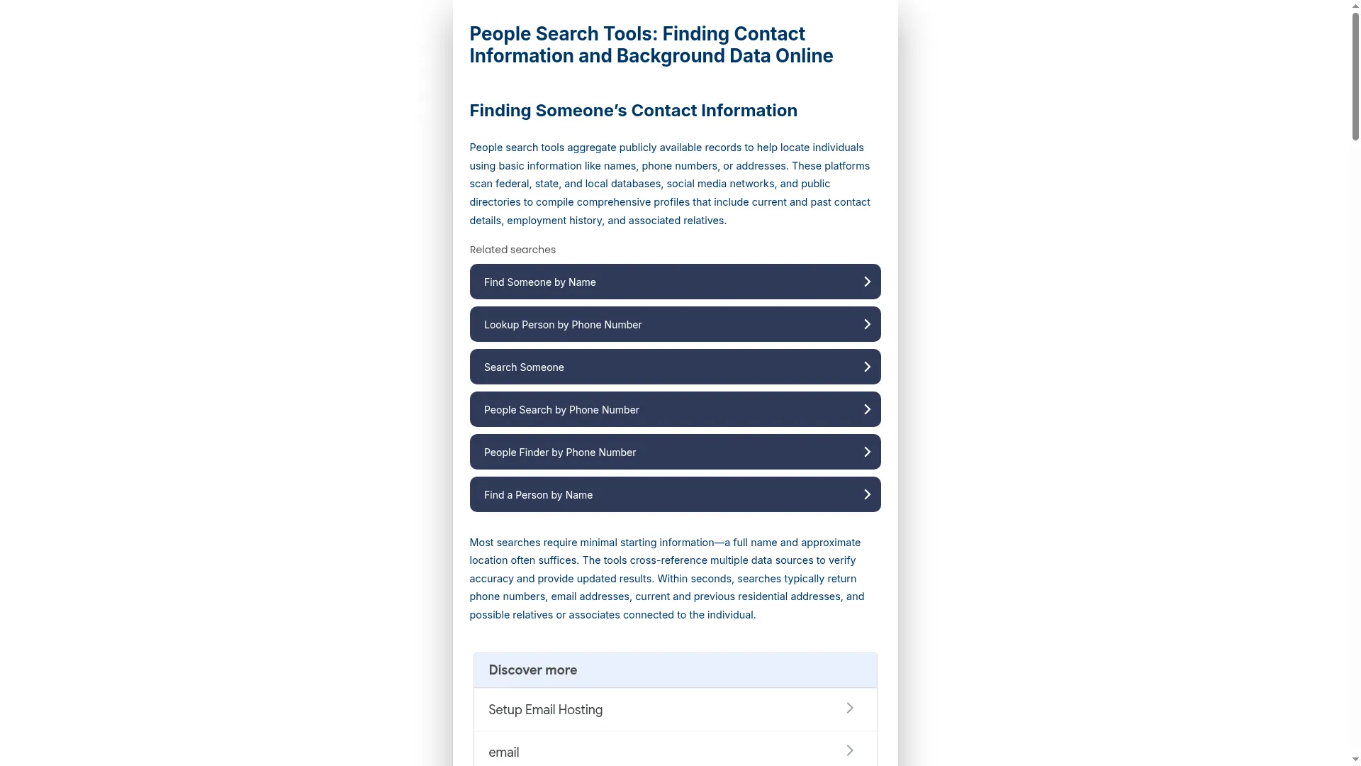 Turepeoplesearch.com