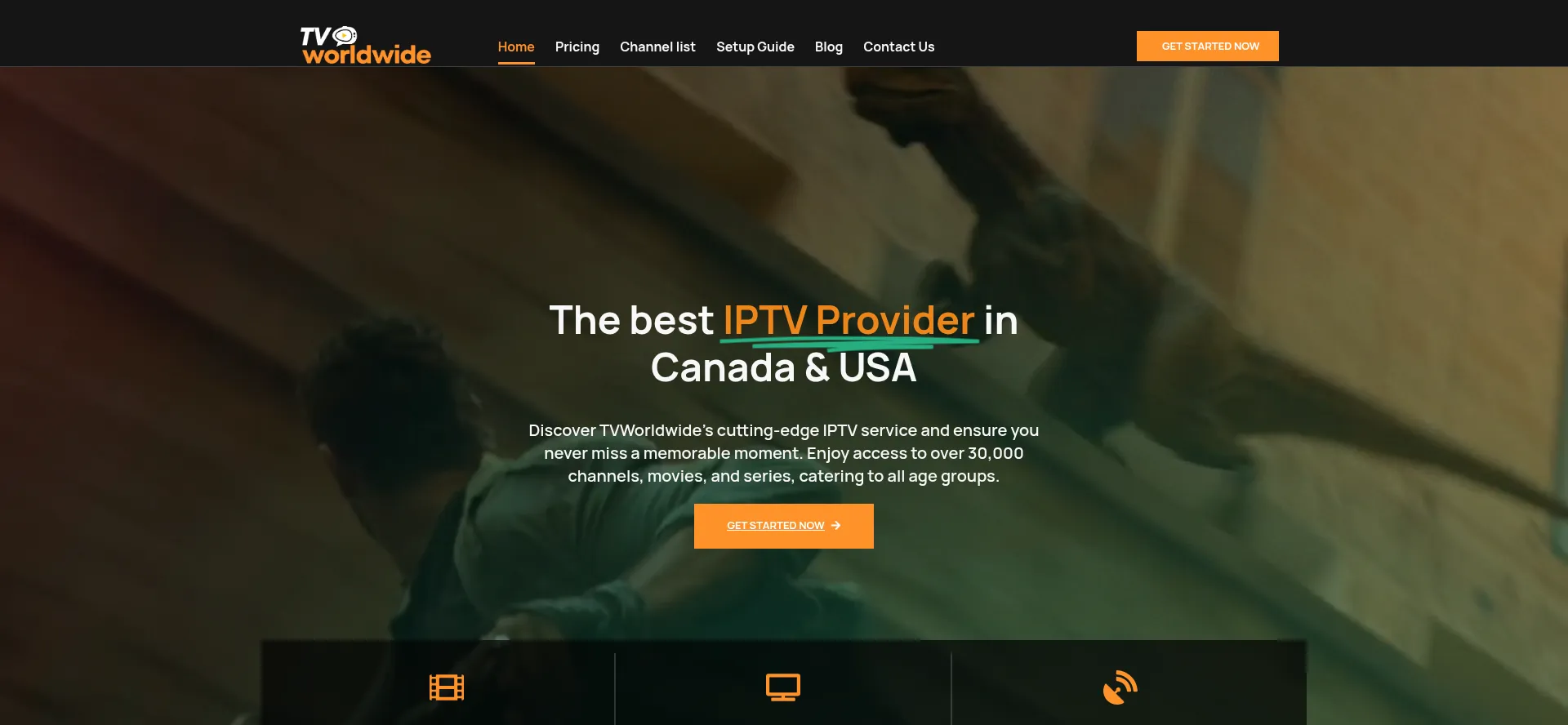 Website screenshot of Tvworldwide.shop