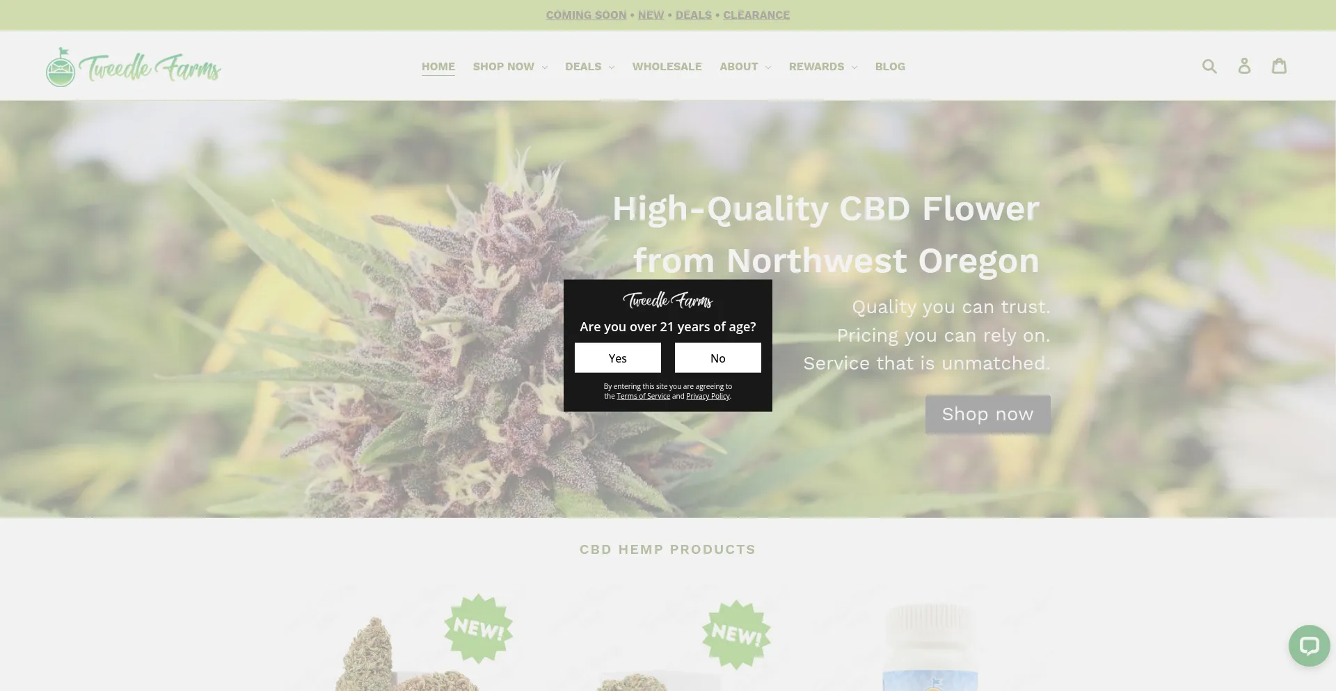 Tweedlefarms.com 安全可靠吗？