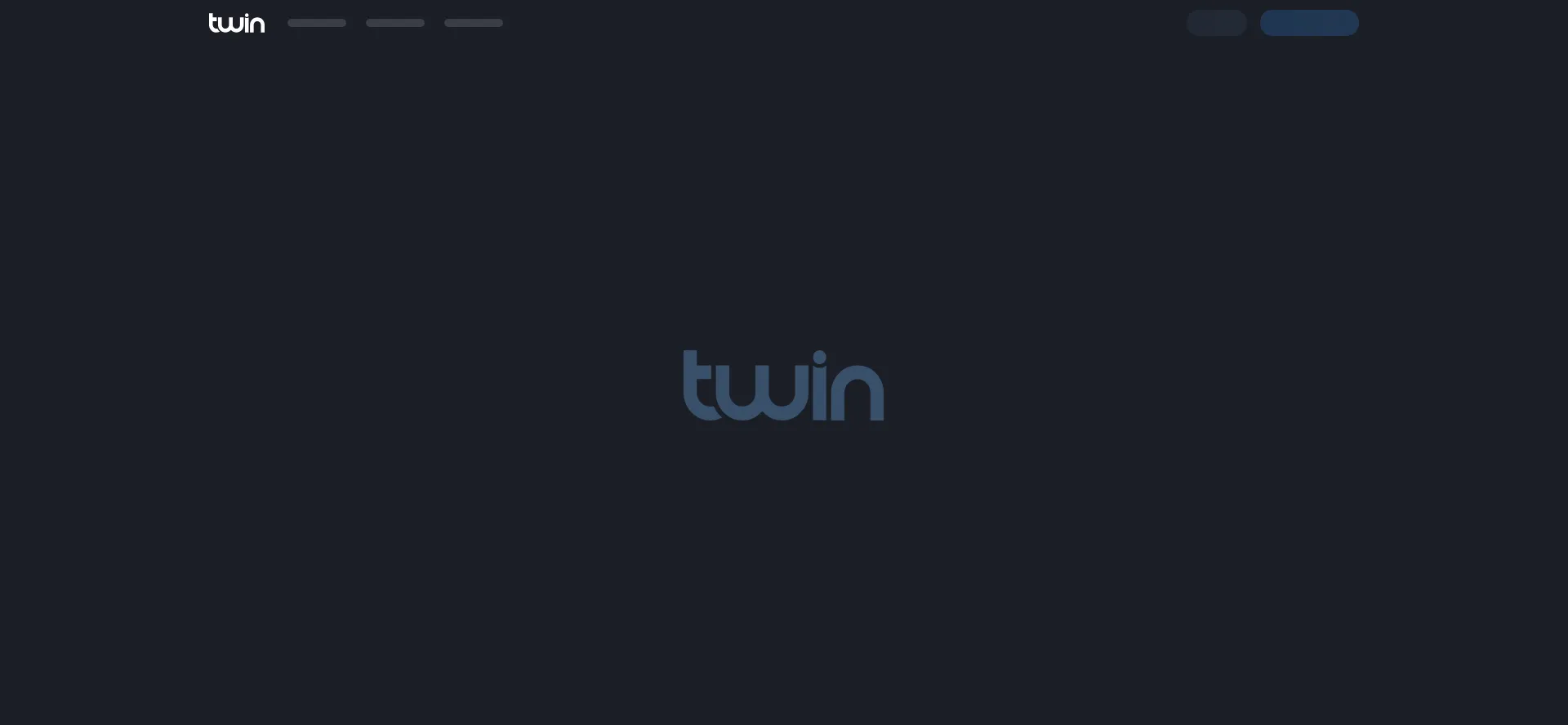 Website screenshot of Twin143.com