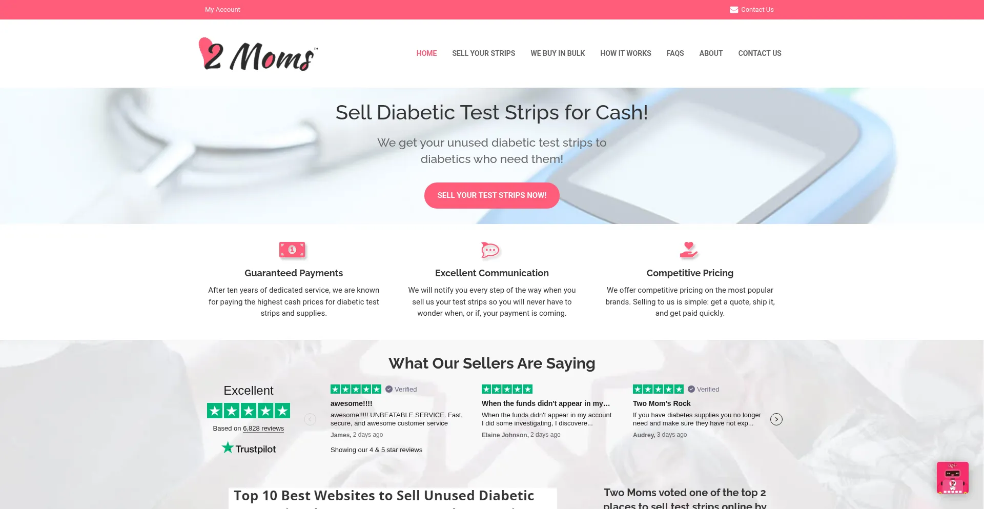 Twomomsbuyteststrips.com 安全可靠吗？