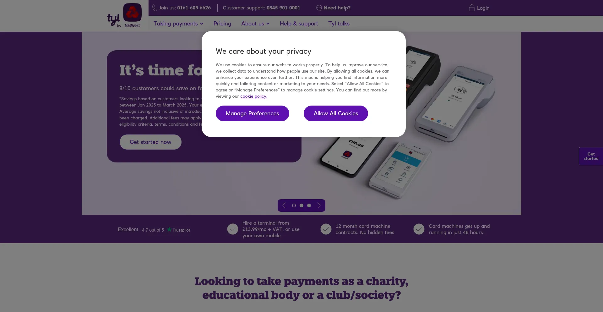 Tylbynatwest.com Screenshot