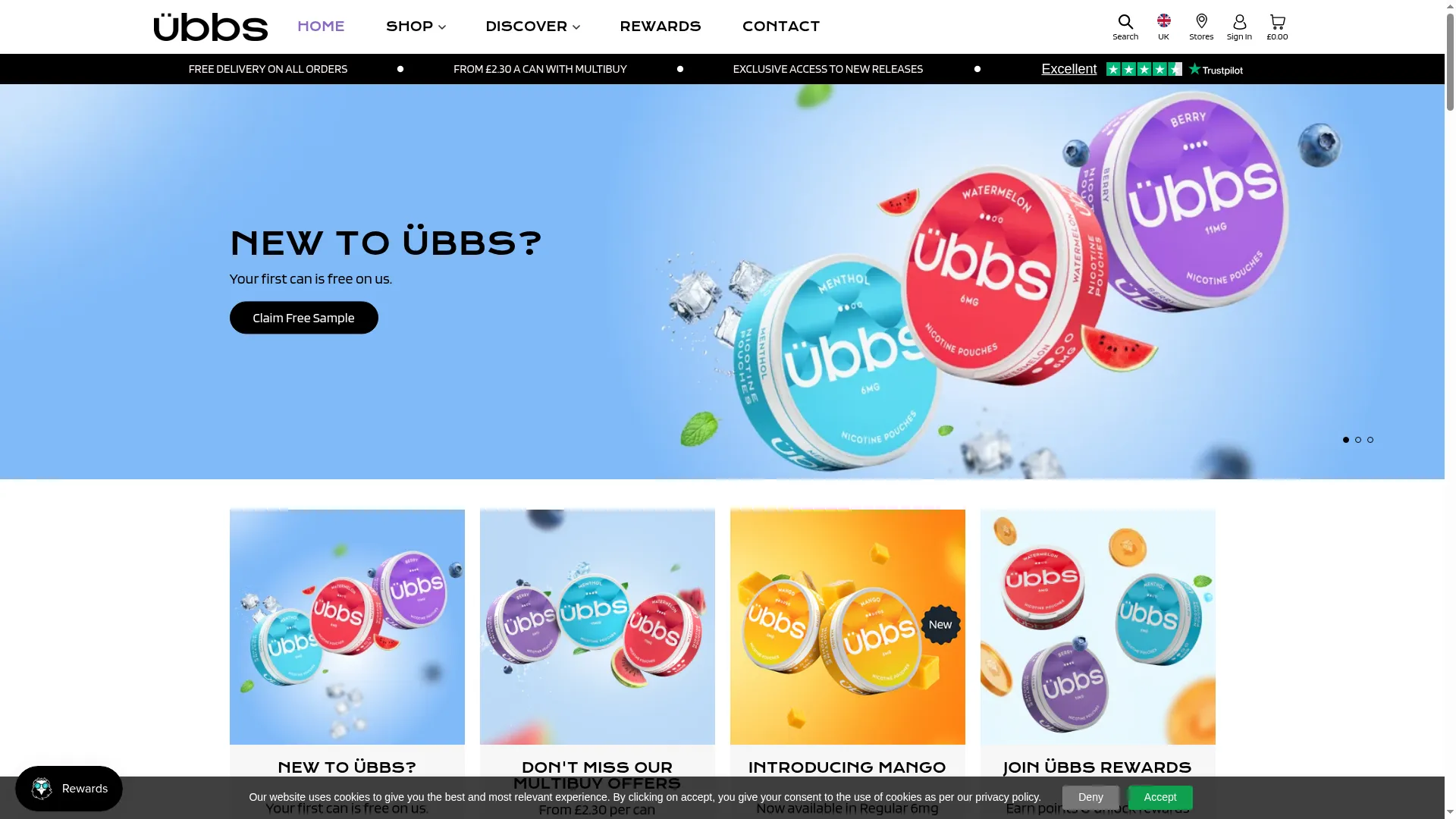 Ubbspouches.com