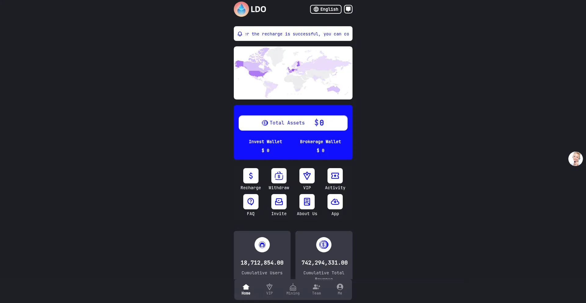Website screenshot of Udos.cc