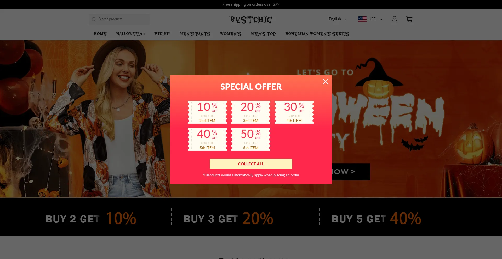Website screenshot of Uk.ellefeels.top