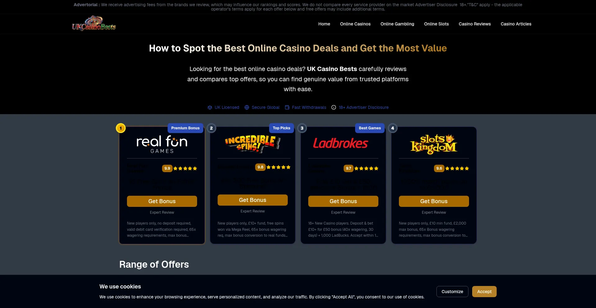 Ukcasinobests.com