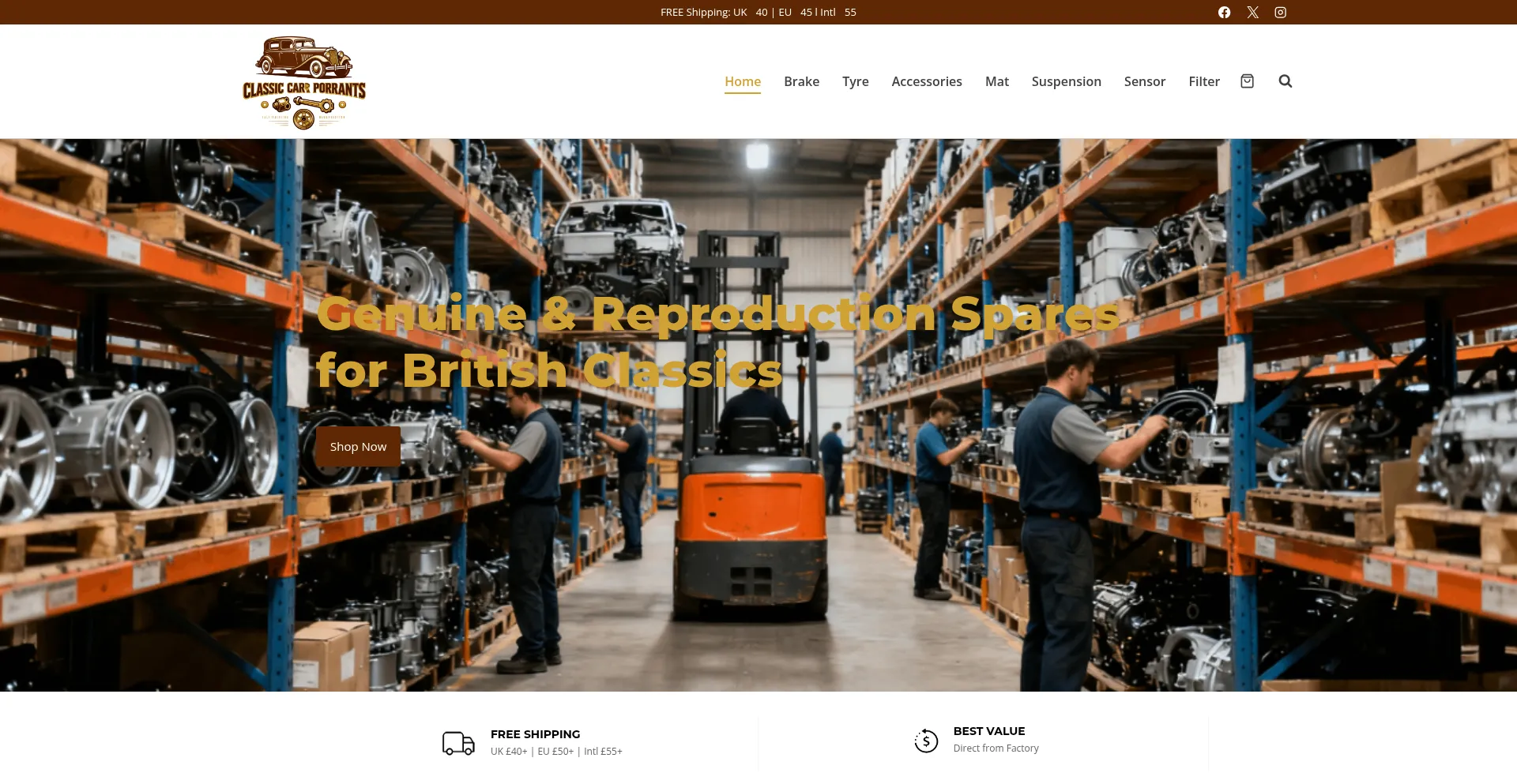 Ukclassicpartshub.com
