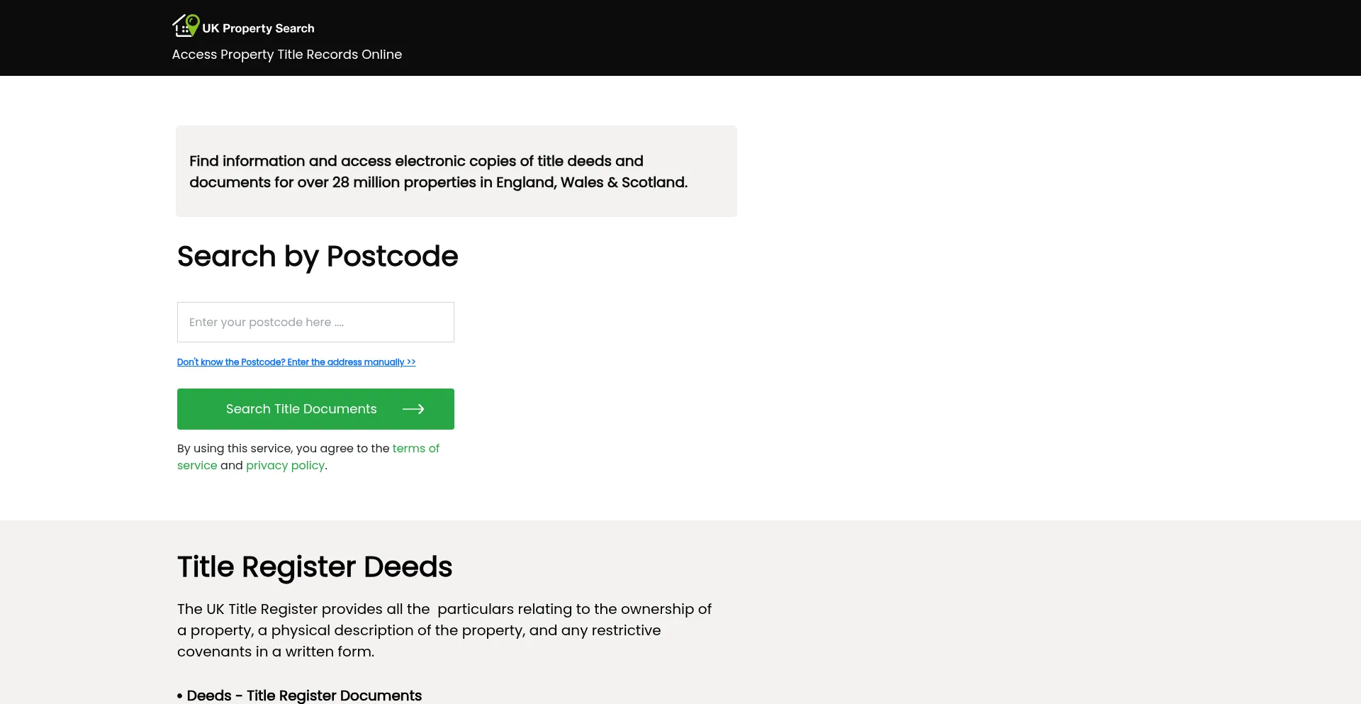 Uklandregistryonline.org.uk