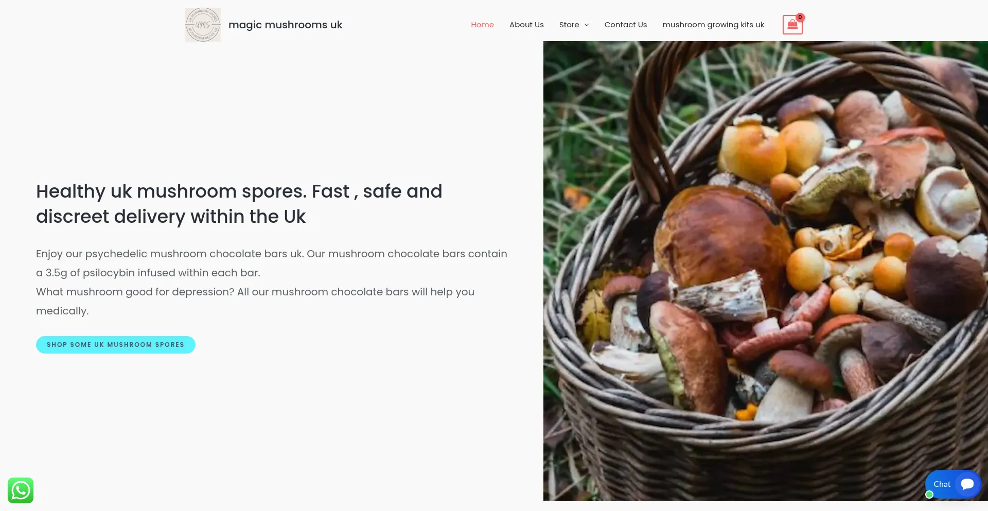 Ukmushroomspores.co.uk