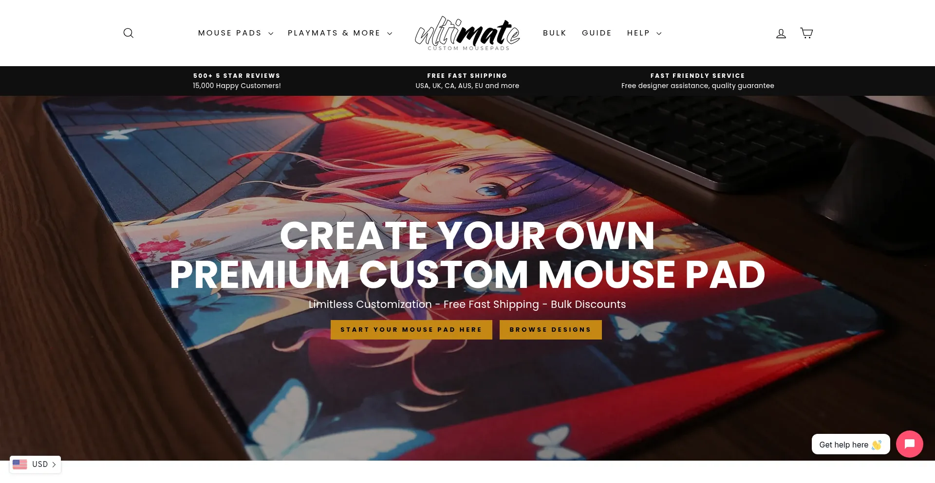 Ultimatecustommousepads.com