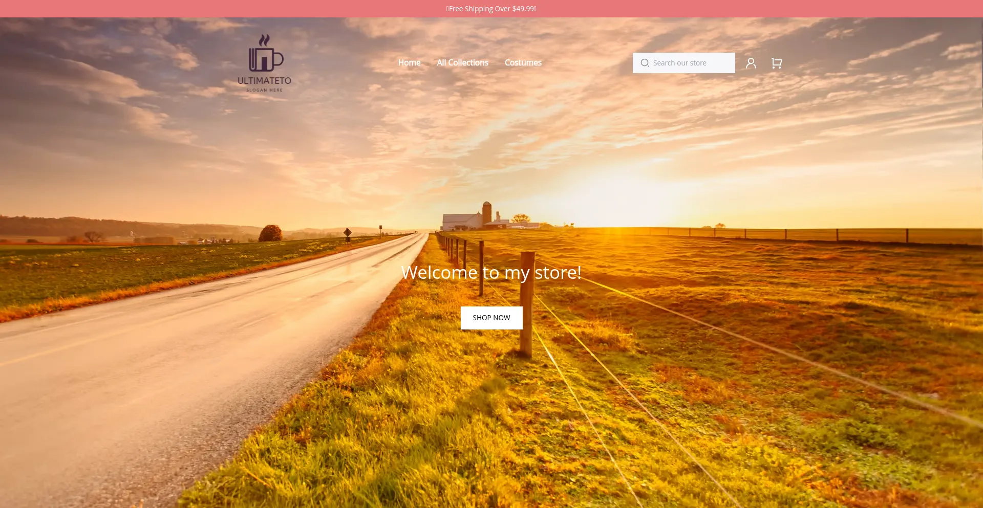 Website screenshot of Ultimateto.com