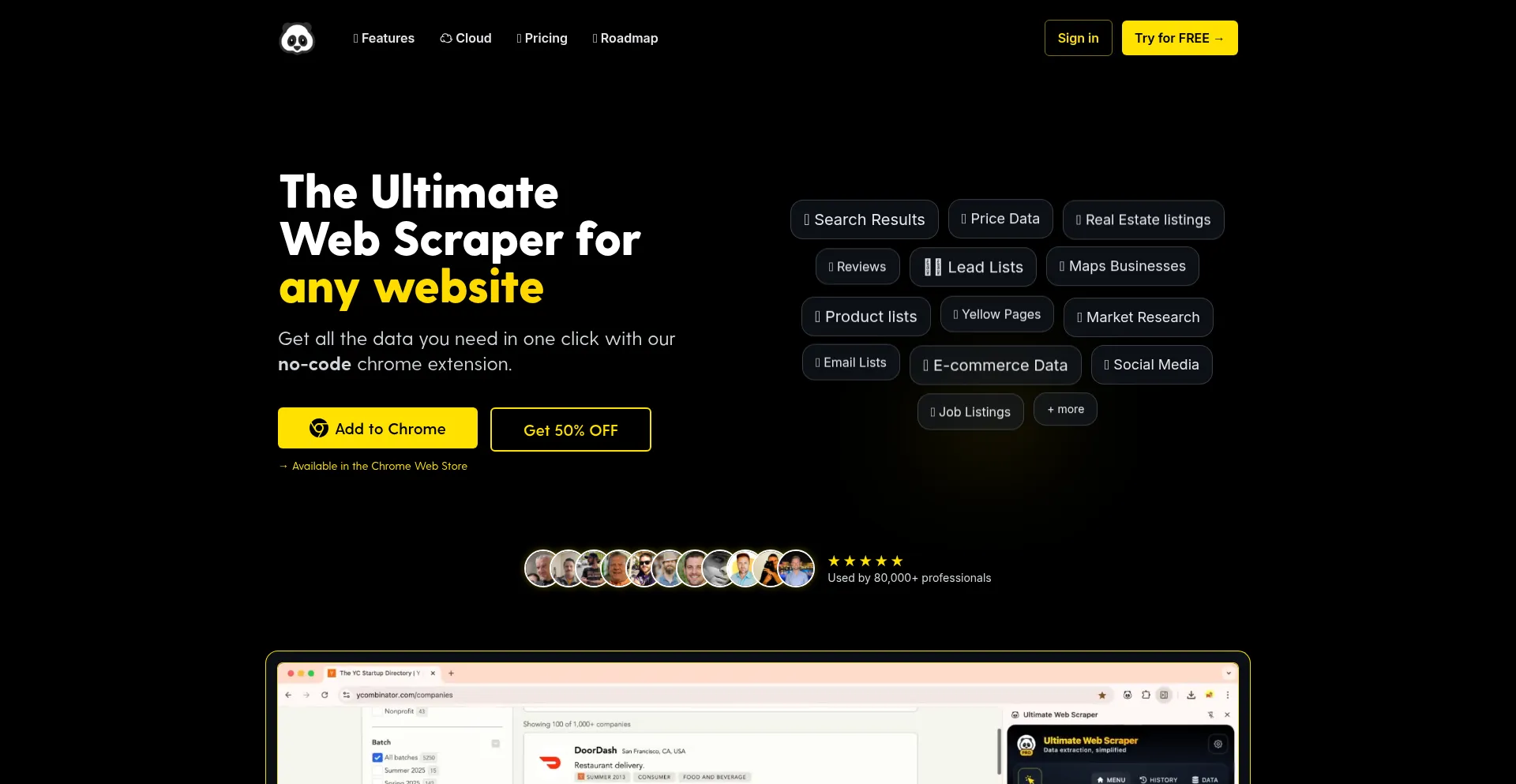 Ultimatewebscraper.com