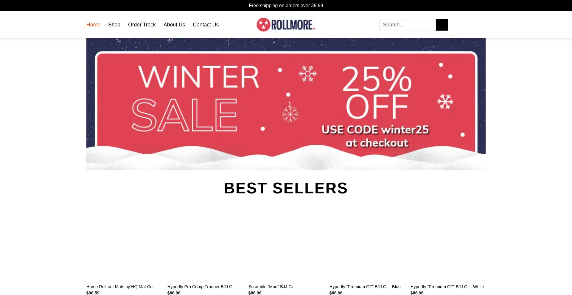 Website screenshot of Ultrarollmore.shop