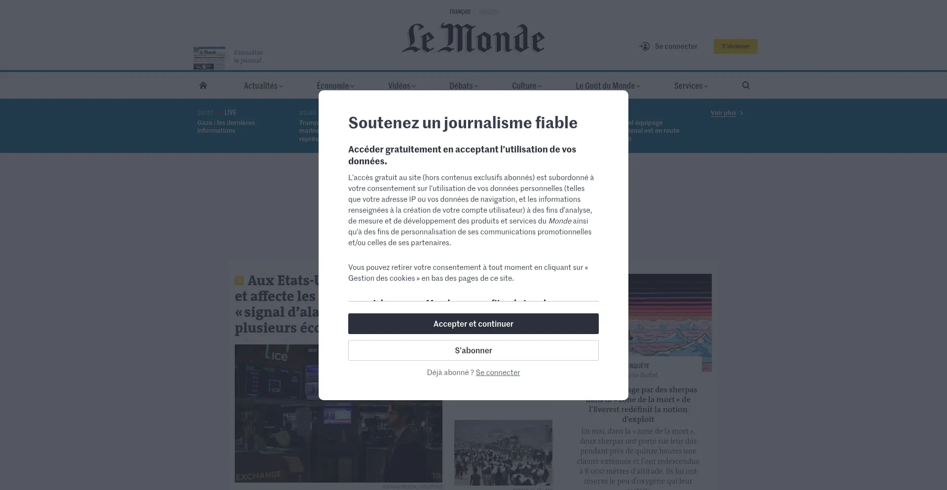 Website screenshot of Ulys-telepeage-france.com