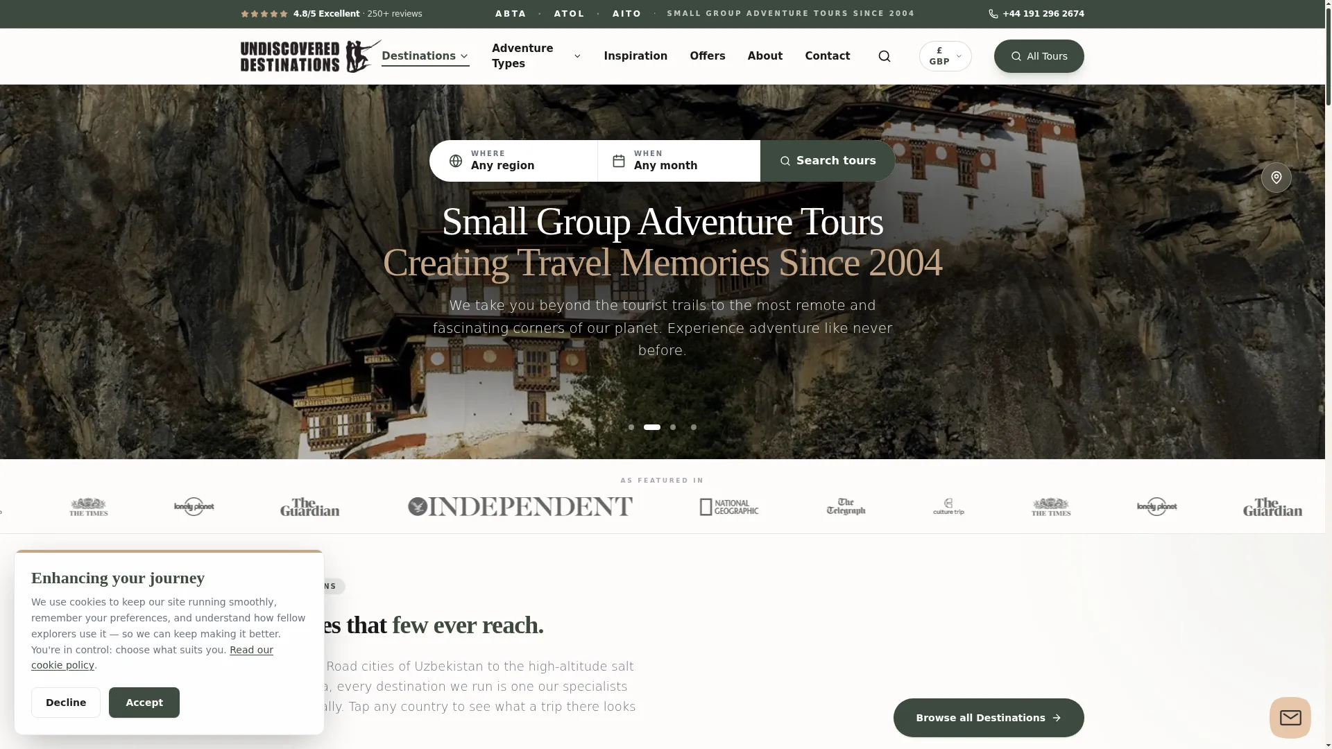 Undiscovered-destinations.com