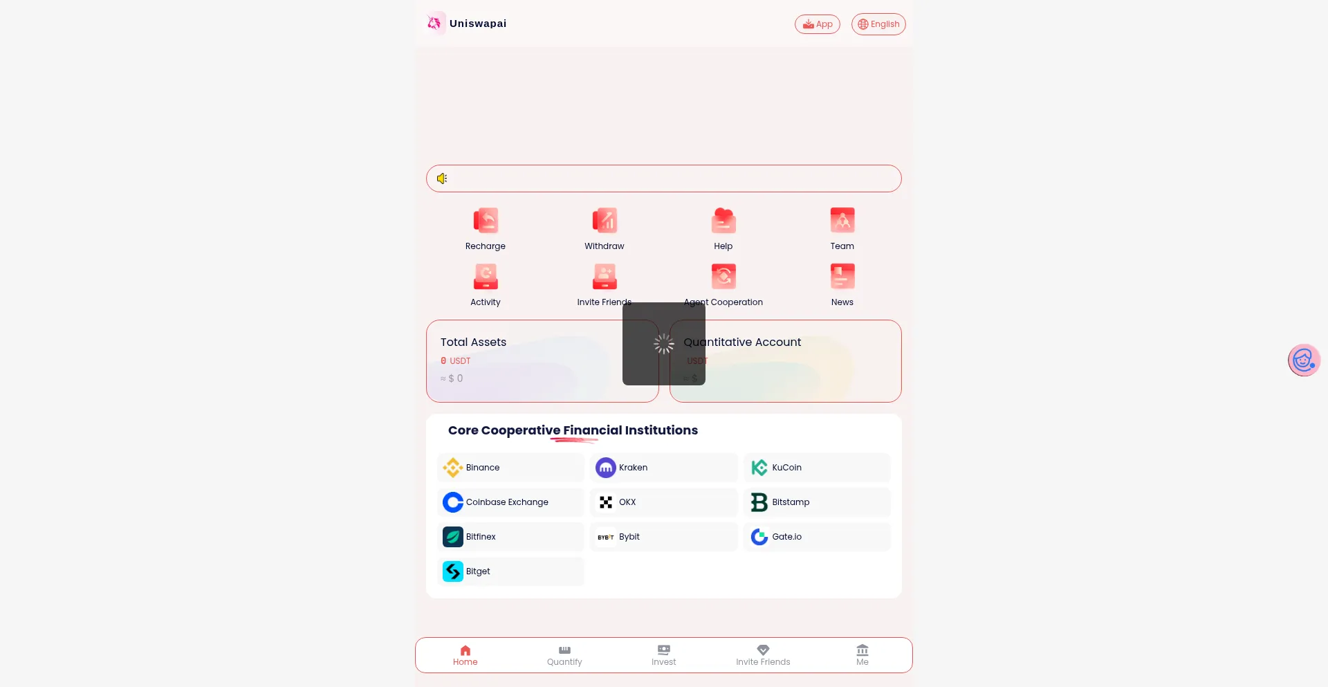 Website screenshot of Uniswapai.com