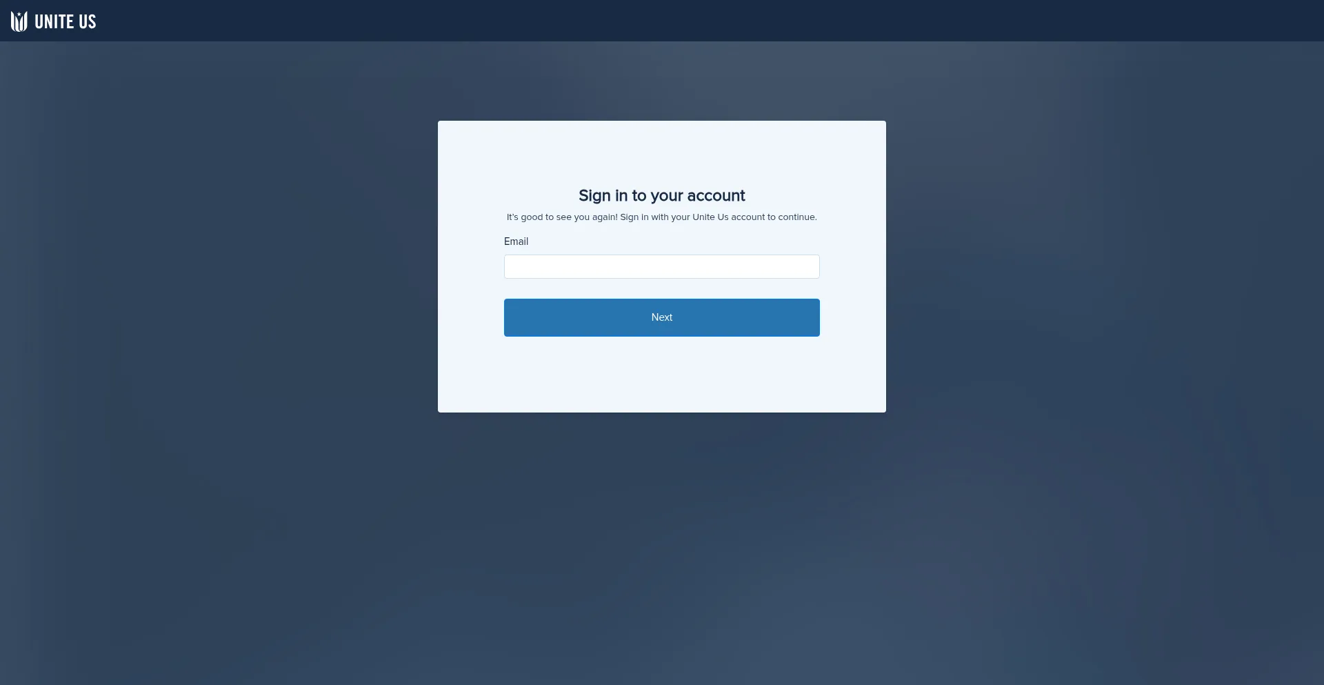 Website screenshot of Uniteus.io
